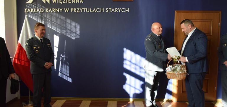 Dyrektor Zakładu Karnego w Przytułach Starych przeszedł na emeryturę