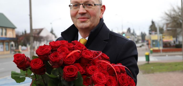 Dzień Kobiet: kwiaty dla ostrołęczanek
