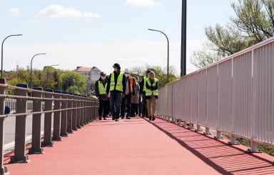 Most kard. Wyszyńskiego dostępny dla pieszych i rowerzystów