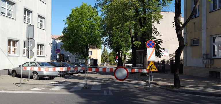 Uwaga! Ul. Świętokrzyska zamknięta