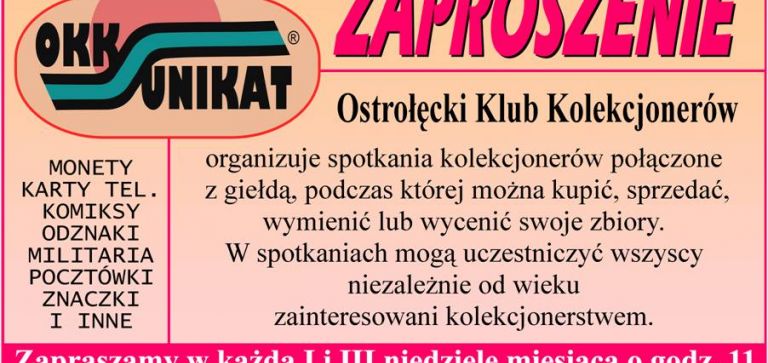 Giełda Kolekcjonerska OKK UNIKAT