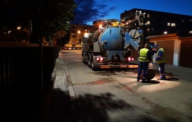 Nocnego czyszczenia kanalizacji ciąg dalszy