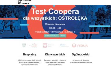 Test Coopera dla wszystkich w Ostrołęce