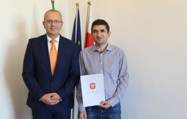 Podziękowanie dla Marcina Chojnowskiego