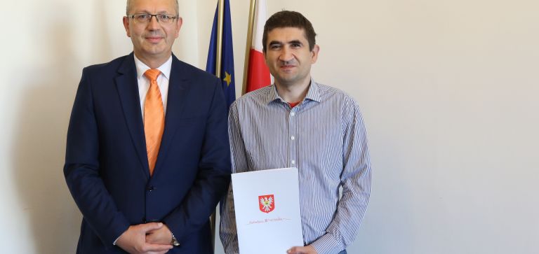 Podziękowanie dla Marcina Chojnowskiego