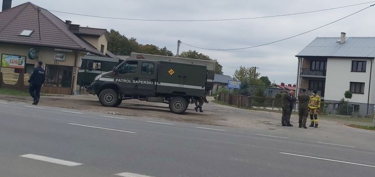 Akcja saperska zakończona. Mieszkańcy mogą wrócić do domów