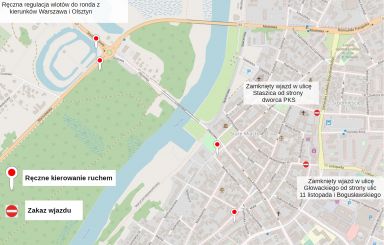 W piątek zmiana organizacji ruchu na Starym Mieście