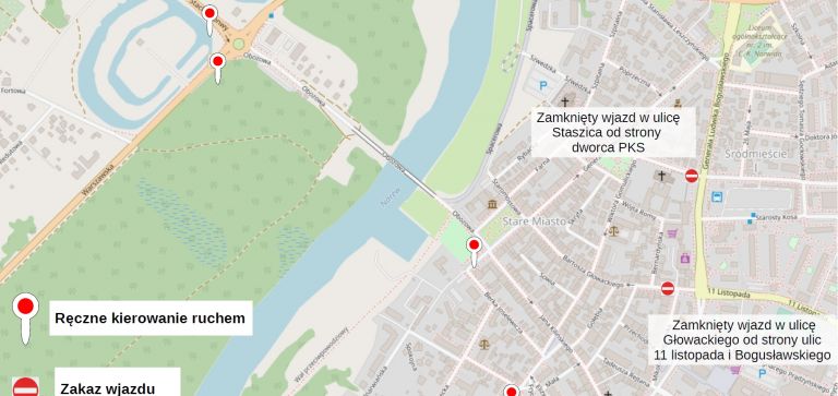 W piątek zmiana organizacji ruchu na Starym Mieście