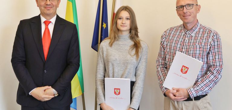 Uhonorowanie Aleksandry Dobkowskiej