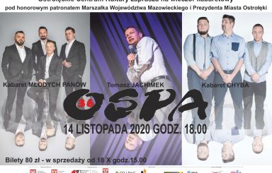 36.Ostrołęckie Spotkania z Piosenką Kabaretową OSPA 2020 odwołane