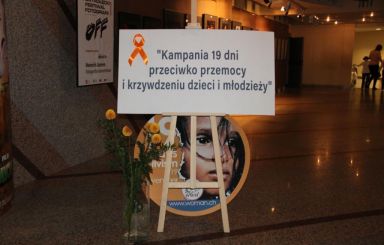 Kampania 19 dni przeciwko przemocy i krzywdzeniu dzieci i młodzieży