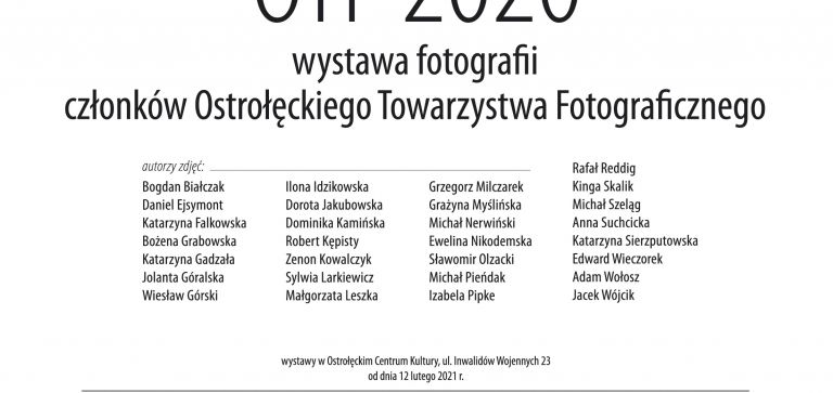 Wystawa fotografii OTF 2020