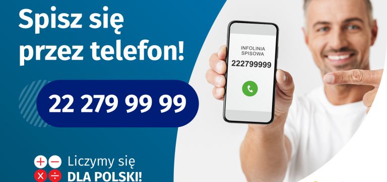 Narodowy Spis Powszechny 2021 – spisz się przez telefon!