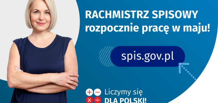 Rachmistrzowie spisowi rozpoczną pracę w maju