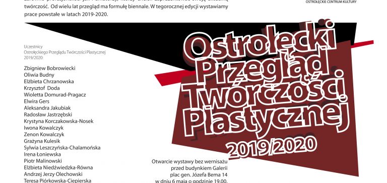 Ostrołęcki Przegląd Twórczości Plastycznej, Biennale 2019-2020