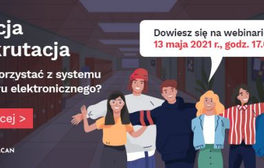 Zaproszenie dla ósmoklasistów i ich rodziców na webinar