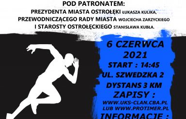 Zapisy na VII Ostrołęcki Bieg Papieski