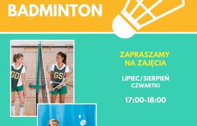 Rozpocznij swoją przygodę w wakacje z badmintonem