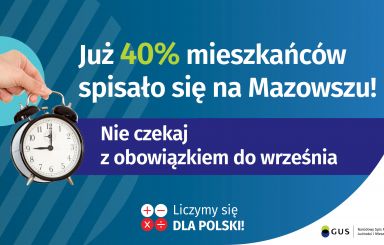 Półmetek spisu - zaczyna się wyścig z czasem