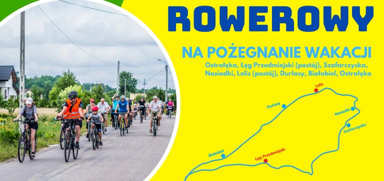 Rodzinny Rajd Rowerowy na Pożegnanie Wakacji