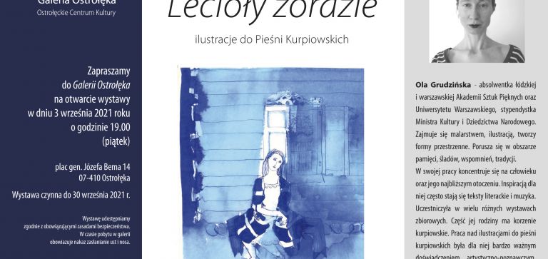 LECIOŁY ZÓRAZIE - wernisaż wystawy Oli Grudzińskiej