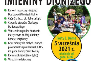PIKNIK LITERACKI IMIENINY DIONIZEGO