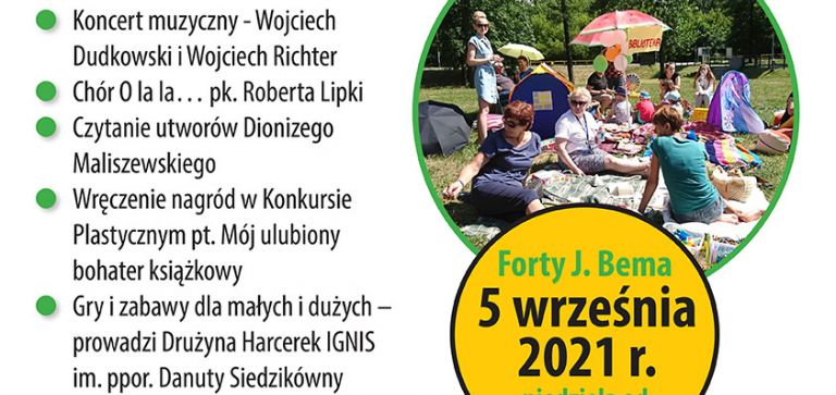 PIKNIK LITERACKI IMIENINY DIONIZEGO