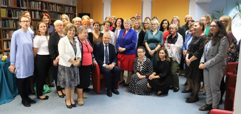 Pożegnanie dyrektora biblioteki