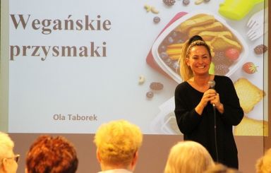 Spotkanie z dietetykiem Olą Taborek - pogadanka Jak zdrowo jeść i zdrowo żyć