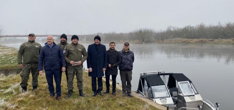 Nowa łódź dla Społecznej Straży Rybackiej