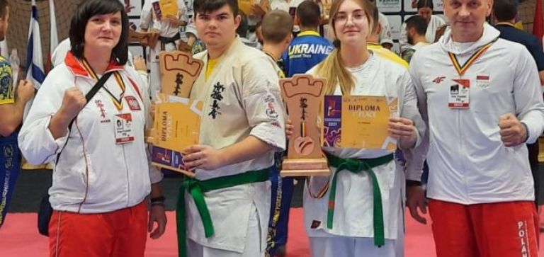 Złoto i brąz dla zawodników MKKK na Mistrzostwach Europy w karate