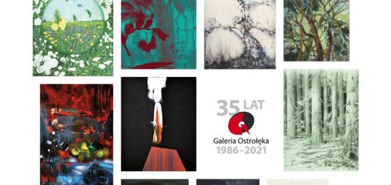 Wystawa z okazji 35-lecia powstania galerii sztuki współczesnej w Ostrołęce