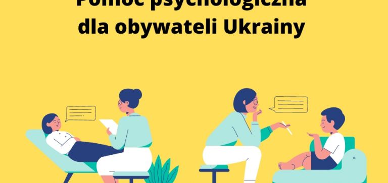 Pomoc psychologiczna dla obywateli Ukrainy