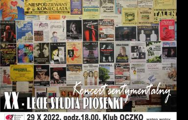 Koncert Sentymentalny na 20 lecie Studia Piosenki