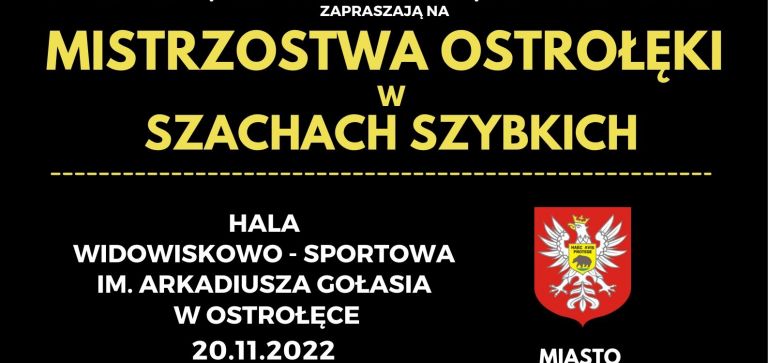 Mistrzostwa Ostrołęki w Szachach Szybkich