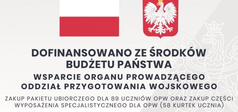 ZSZ nr 2 z dotacją na mundury