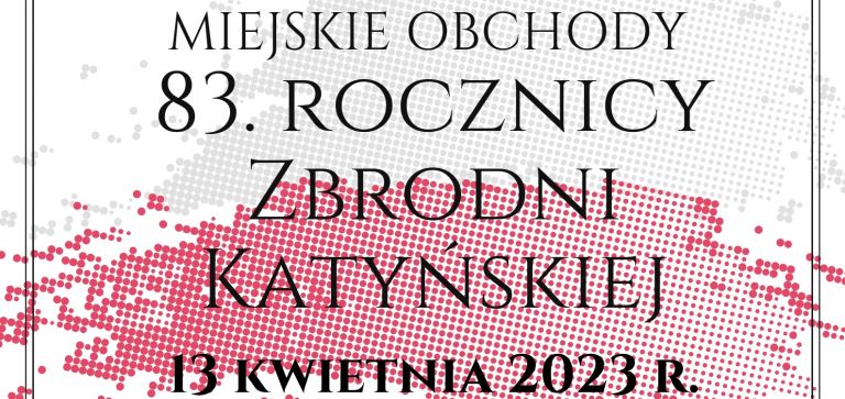 Obchody Dnia Pamięci Ofiar Zbrodni Katyńskiej