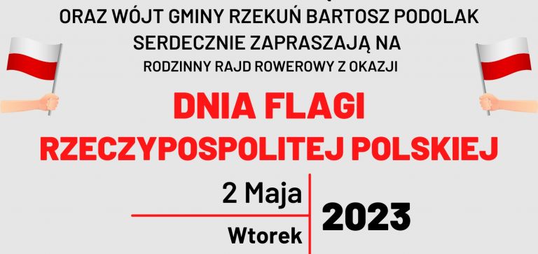Rodzinny Rajd Rowerowy z okazji Dnia Flagi