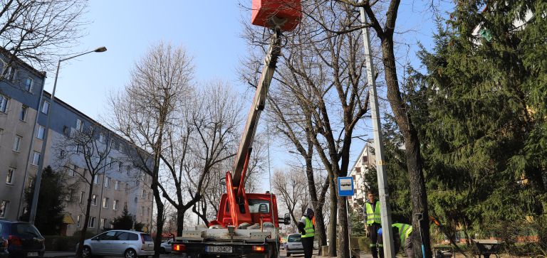 Budowa oświetlenia ulicznego w Ostrołęce