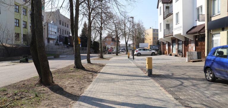Chodnik przy ulicy Kuklińskiego wyremontowany