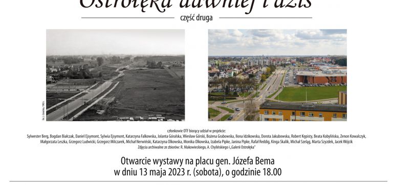 Plenerowa wystawa Ostrołęka dawniej i dziś