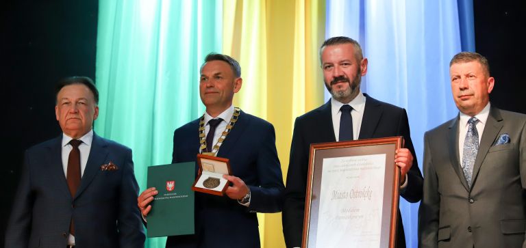 Medal Pro Masovia dla Miasta Ostrołęki