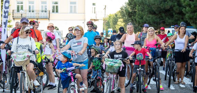 Rowerzyści wspólnie pożegnali wakacje