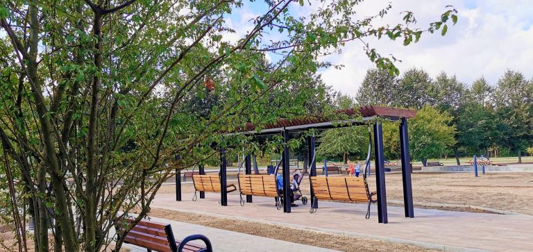 Pierwszy park kieszonkowy w Ostrołęce oficjalnie otwarty
