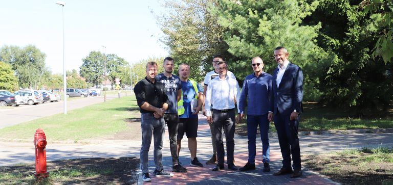 Chodnik przy ul. kpt. J. Kozłowskiego 