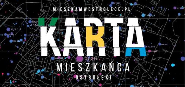 Nowe możliwości - zgłoszenia w programie Ostrołęcka Kart Mieszkańca