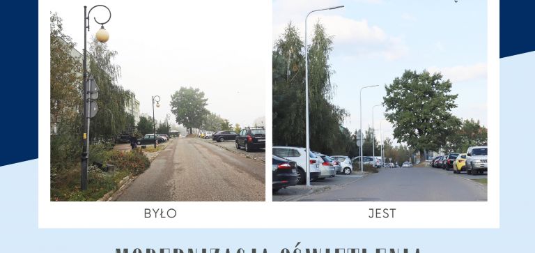 Na osiedlu Centrum będzie jaśniej i bezpieczniej