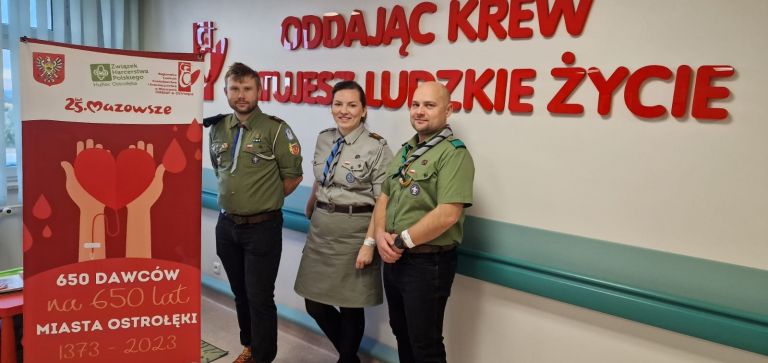 650 dawców na 650 lat Miasta Ostrołęki