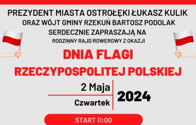 Rodzinny Rajd Rowerowy z okazji Dnia Flagi